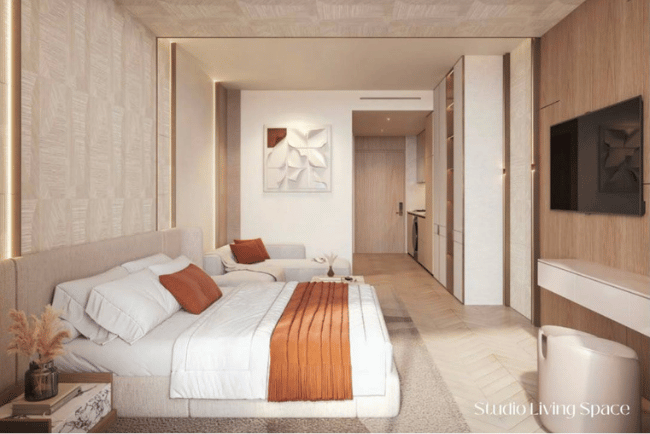 Interior de lujo en Jura Terraces, nuevo proyecto residencial en Dubái