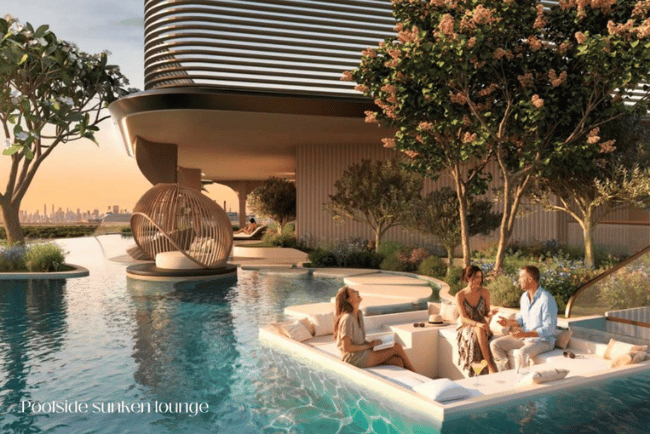 Interior de lujo en Jura Terraces, nuevo proyecto residencial en Dubái